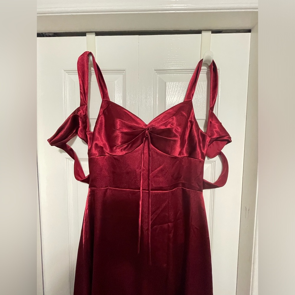 Burgundy Prom Dress from JJ’s House